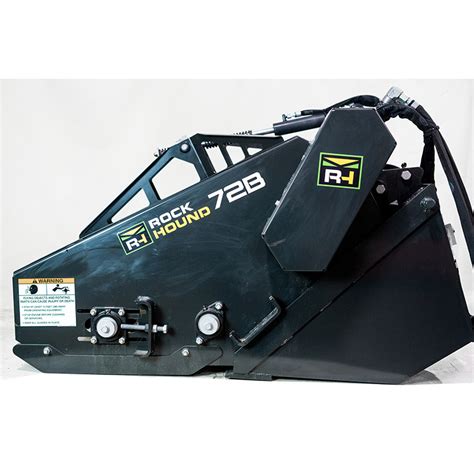 skid steer rockhound attachment for rent near me|landscape attachments for skid steer.